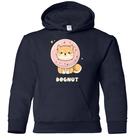 Sweatshirts Navy / YS Dognut Youth Hoodie