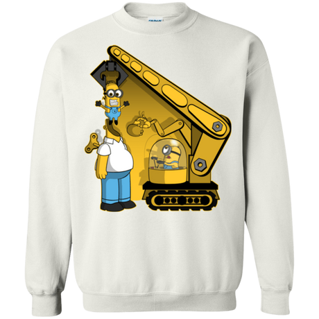 Sweatshirts White / Small Doh Minion Crewneck Sweatshirt