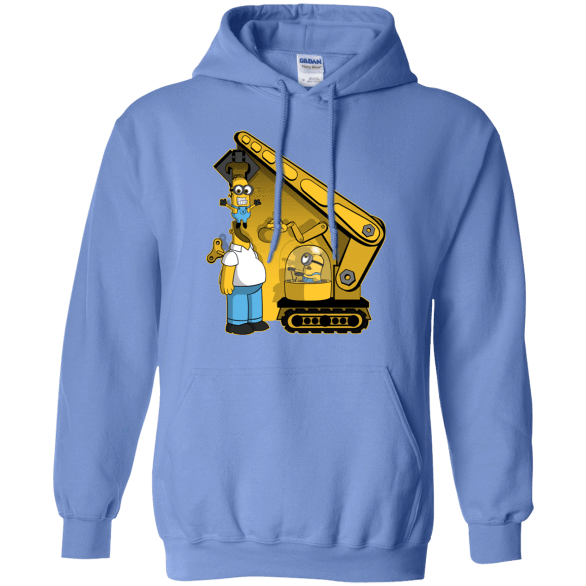 Sweatshirts Carolina Blue / Small Doh Minion Pullover Hoodie