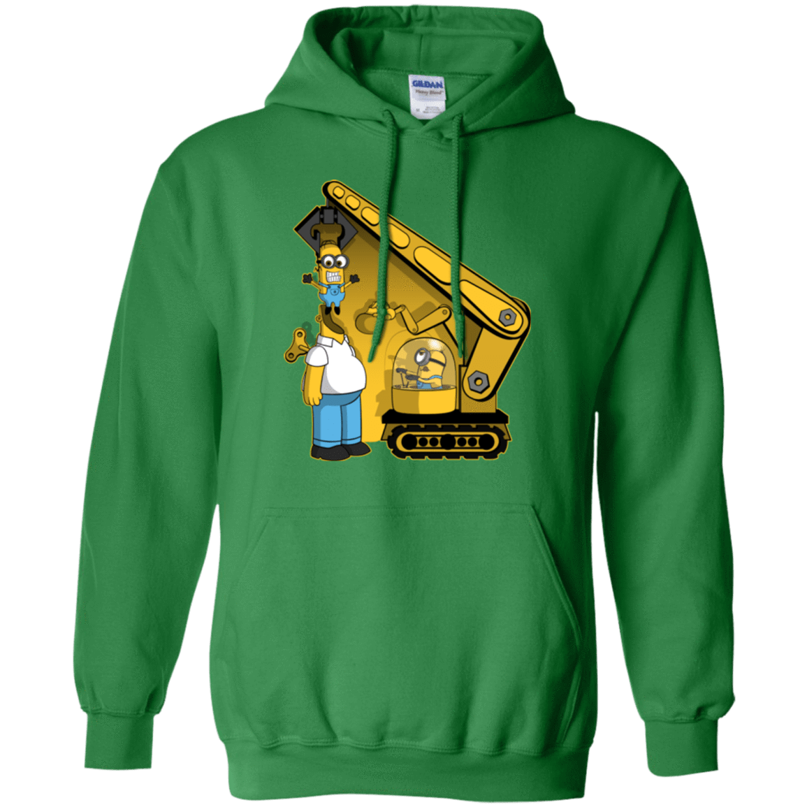 Sweatshirts Irish Green / Small Doh Minion Pullover Hoodie