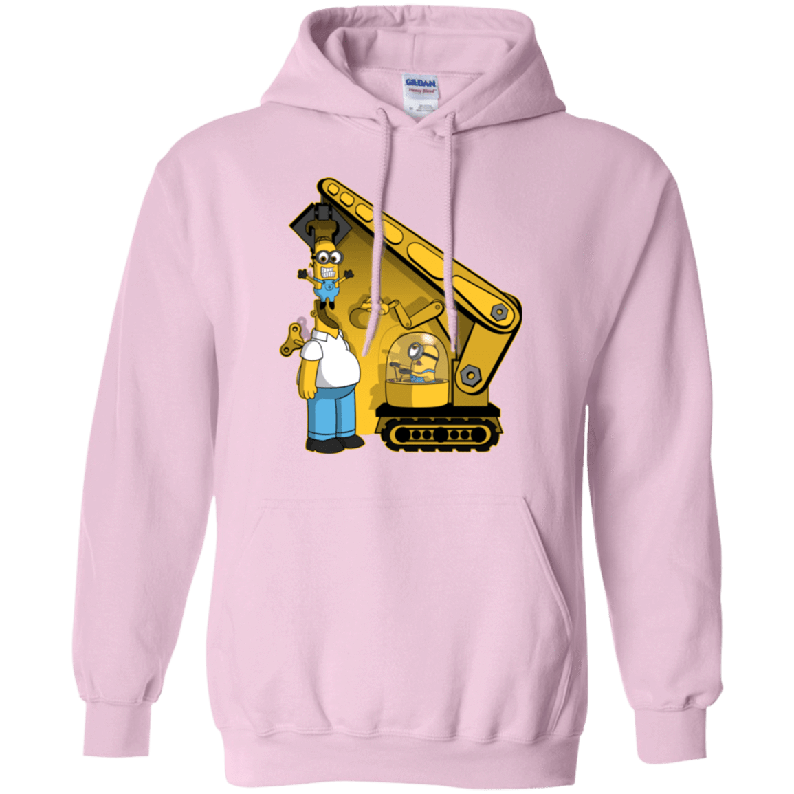 Sweatshirts Light Pink / Small Doh Minion Pullover Hoodie