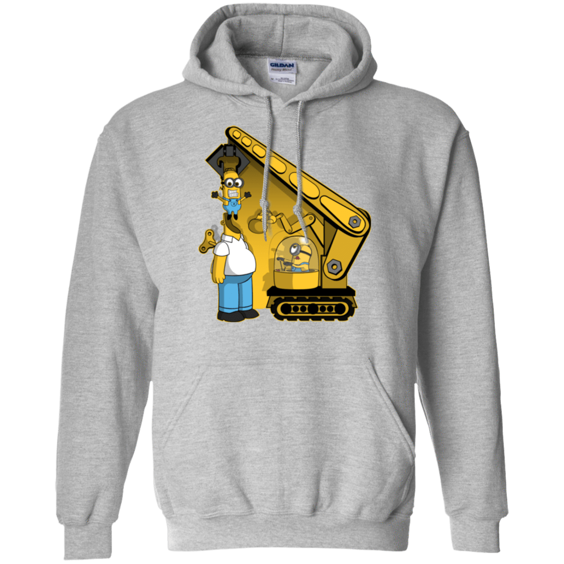 Sweatshirts Sport Grey / Small Doh Minion Pullover Hoodie