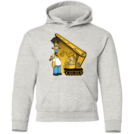 Sweatshirts Ash / YS Doh Minion Youth Hoodie