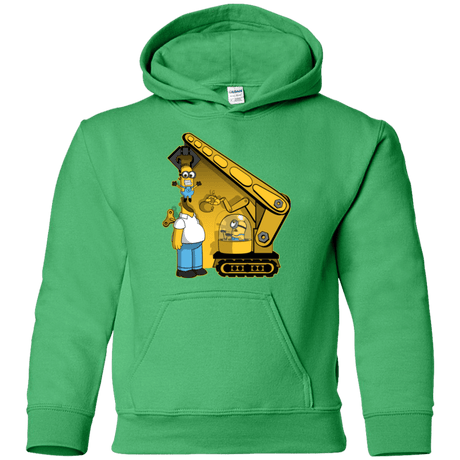 Sweatshirts Irish Green / YS Doh Minion Youth Hoodie