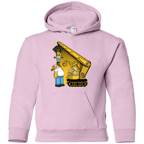 Sweatshirts Light Pink / YS Doh Minion Youth Hoodie