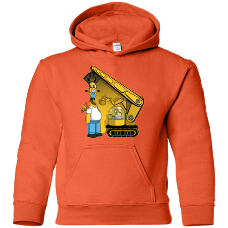 Sweatshirts Orange / YS Doh Minion Youth Hoodie