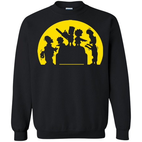 Sweatshirts Black / S Doh Zombies Crewneck Sweatshirt