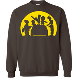 Sweatshirts Dark Chocolate / S Doh Zombies Crewneck Sweatshirt
