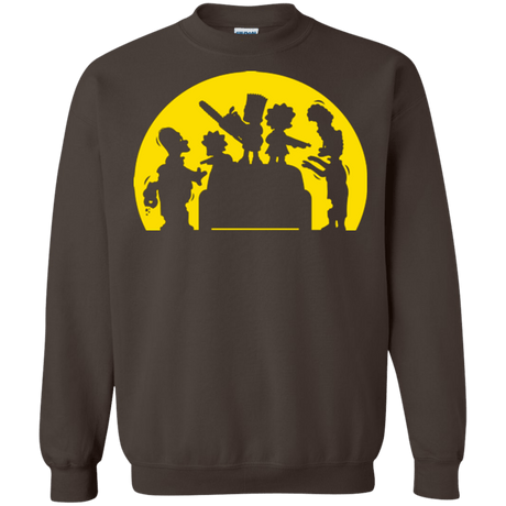 Sweatshirts Dark Chocolate / S Doh Zombies Crewneck Sweatshirt
