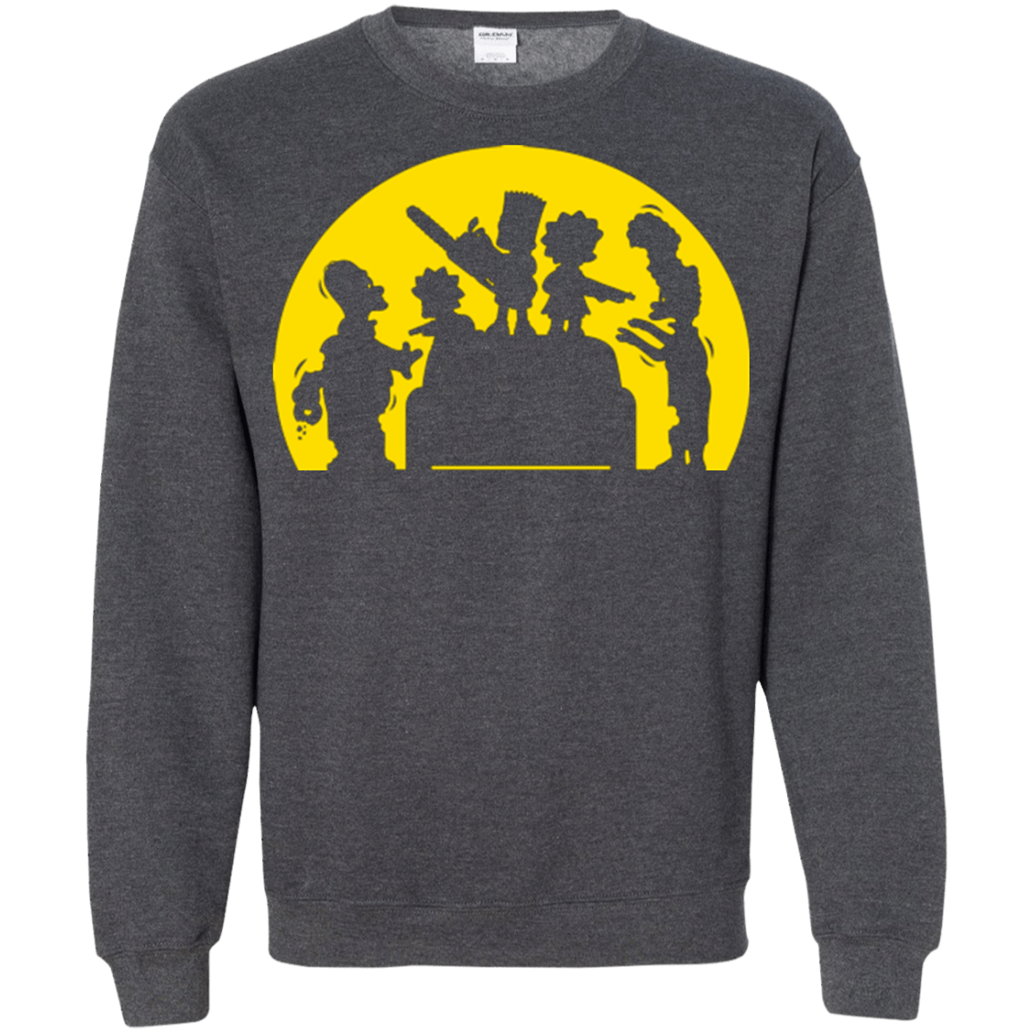 Sweatshirts Dark Heather / S Doh Zombies Crewneck Sweatshirt