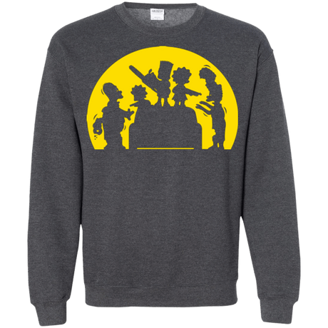 Sweatshirts Dark Heather / S Doh Zombies Crewneck Sweatshirt