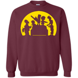 Sweatshirts Maroon / S Doh Zombies Crewneck Sweatshirt