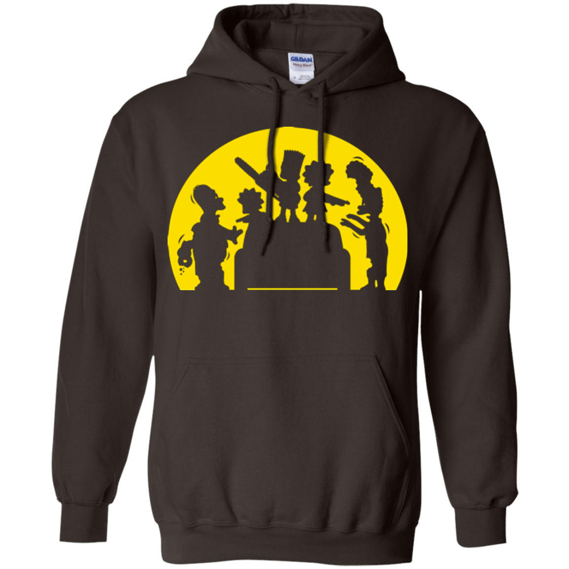 Sweatshirts Dark Chocolate / S Doh Zombies Pullover Hoodie
