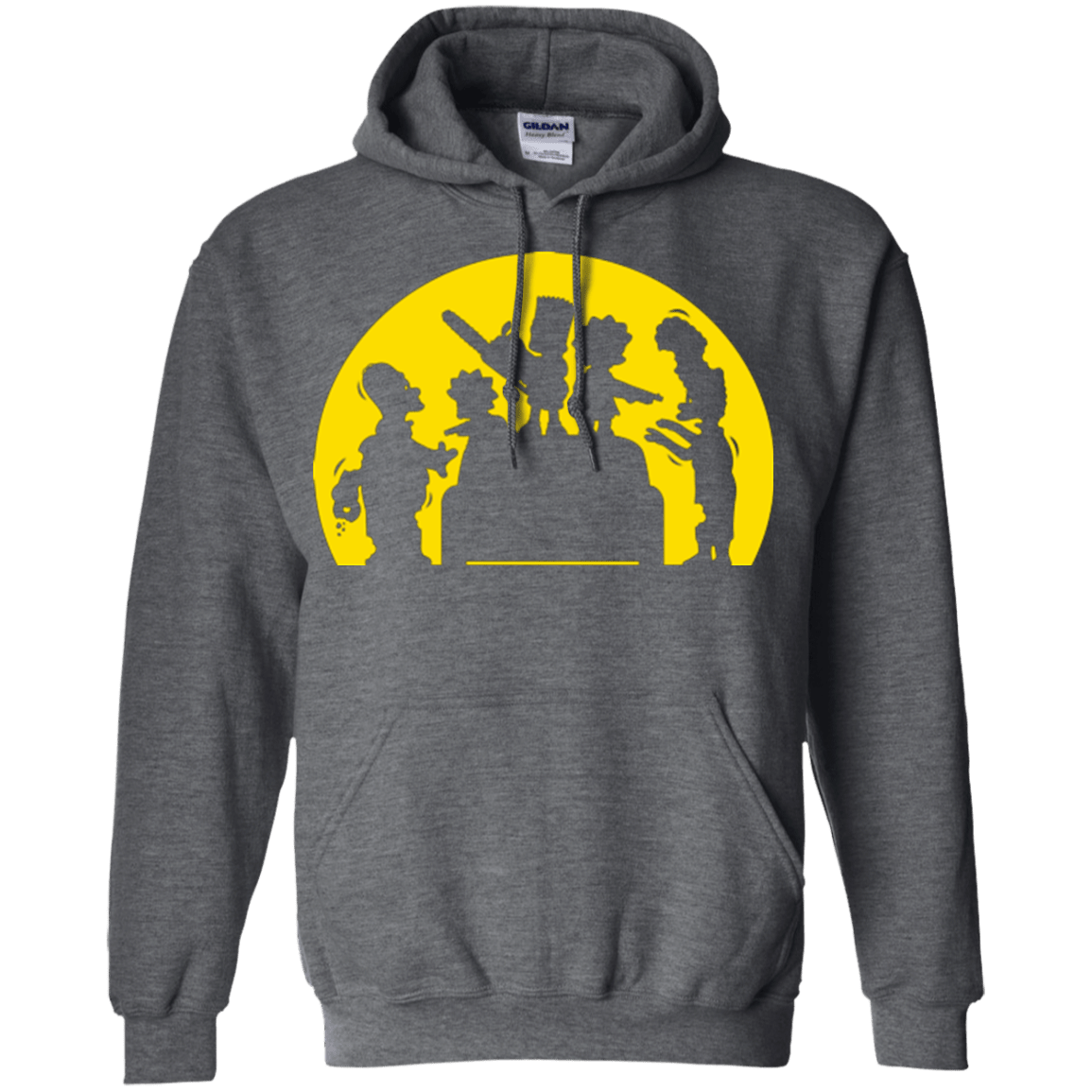 Sweatshirts Dark Heather / S Doh Zombies Pullover Hoodie