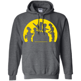 Sweatshirts Dark Heather / S Doh Zombies Pullover Hoodie