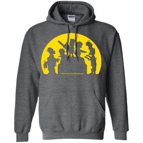Sweatshirts Dark Heather / S Doh Zombies Pullover Hoodie