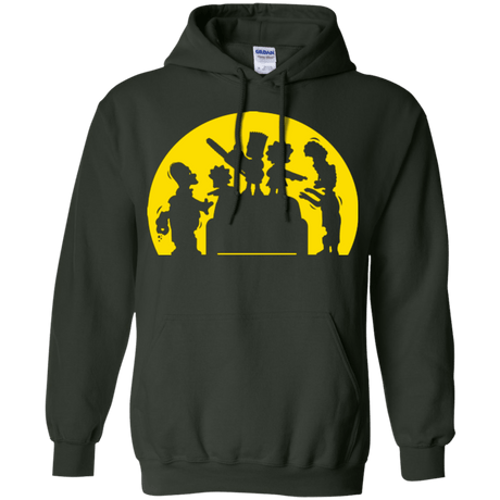 Sweatshirts Forest Green / S Doh Zombies Pullover Hoodie