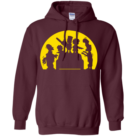 Sweatshirts Maroon / S Doh Zombies Pullover Hoodie