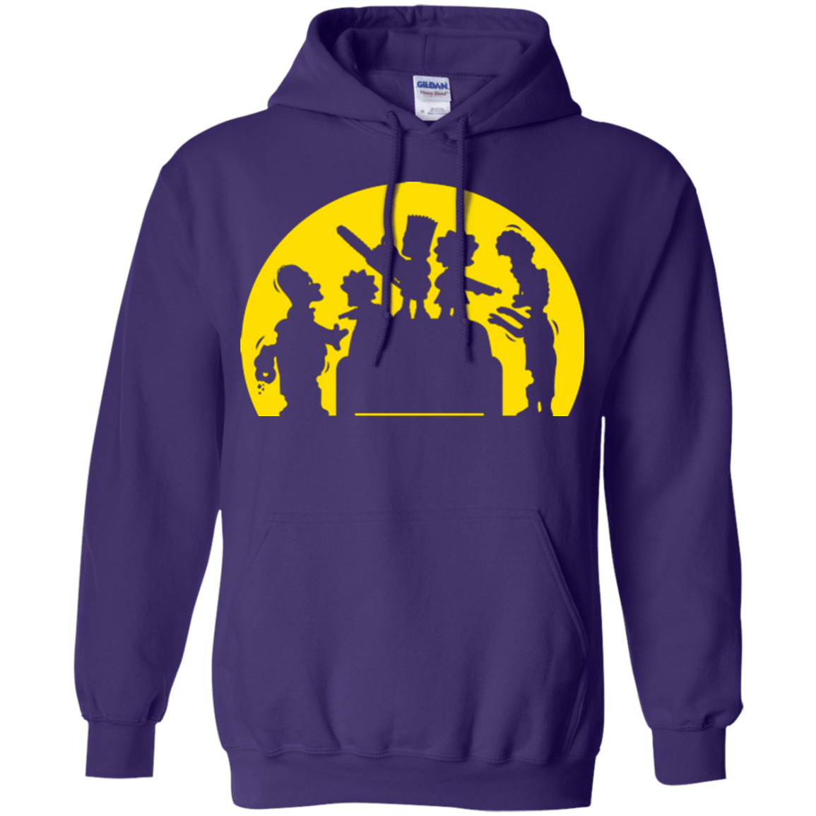 Sweatshirts Purple / S Doh Zombies Pullover Hoodie