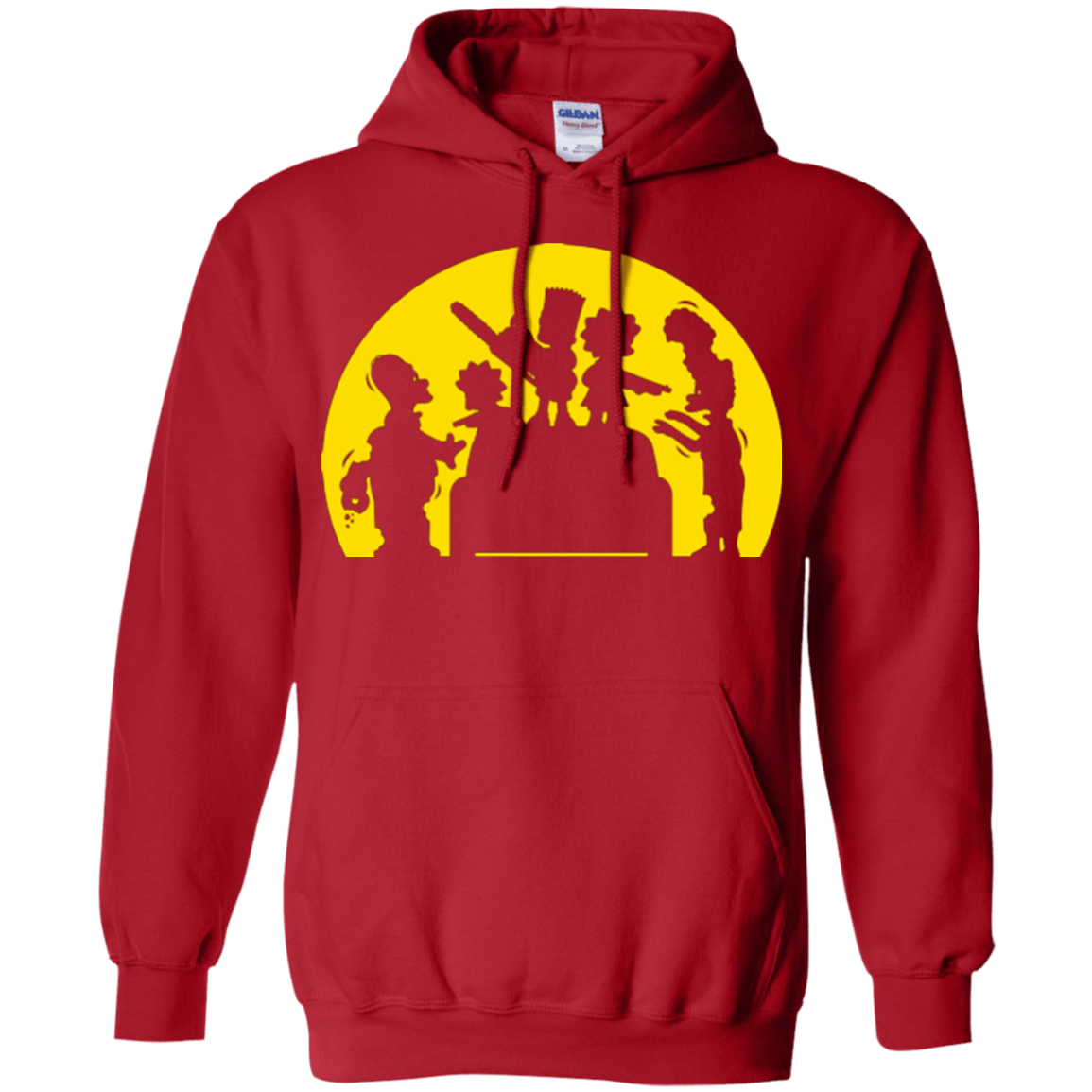 Sweatshirts Red / S Doh Zombies Pullover Hoodie