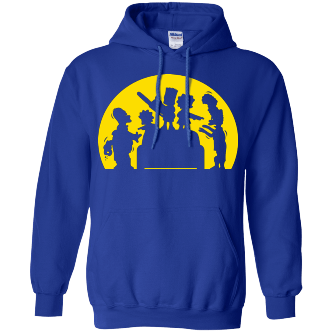 Sweatshirts Royal / S Doh Zombies Pullover Hoodie