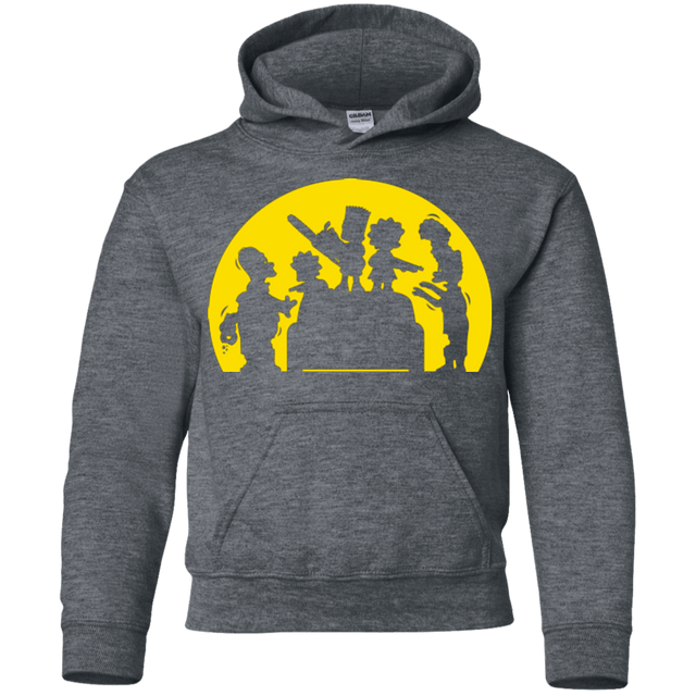 Sweatshirts Dark Heather / YS Doh Zombies Youth Hoodie