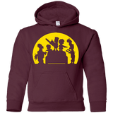 Sweatshirts Maroon / YS Doh Zombies Youth Hoodie