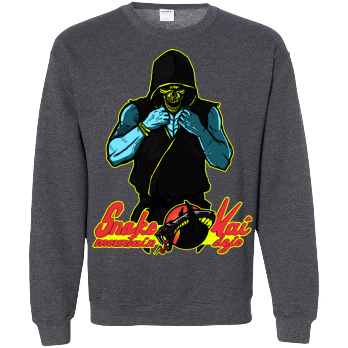 Sweatshirts Dark Heather / S Dojo Master Crewneck Sweatshirt