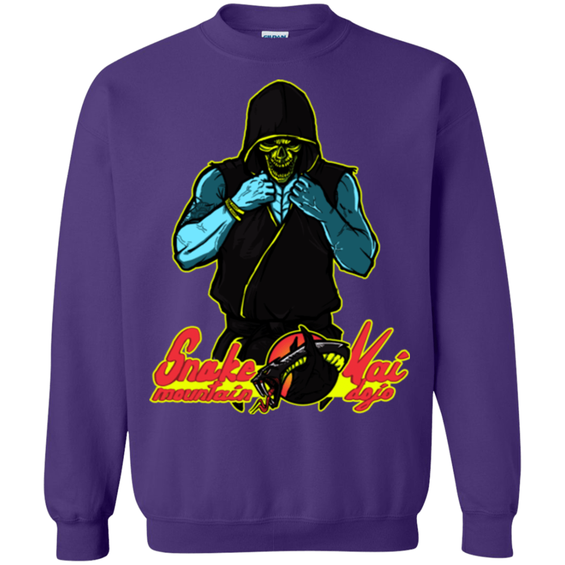 Sweatshirts Purple / S Dojo Master Crewneck Sweatshirt