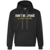 Sweatshirts Black / Small Don_t Be Afraid To Make Misteaks Premium Fleece Hoodie