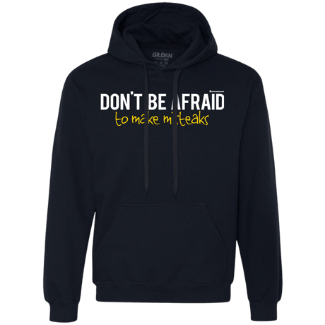 Sweatshirts Navy / Small Don_t Be Afraid To Make Misteaks Premium Fleece Hoodie