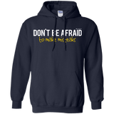 Sweatshirts Navy / Small Don_t Be Afraid To Make Misteaks Pullover Hoodie