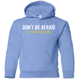 Sweatshirts Carolina Blue / YS Don_t Be Afraid To Make Misteaks Youth Hoodie
