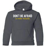 Sweatshirts Charcoal / YS Don_t Be Afraid To Make Misteaks Youth Hoodie
