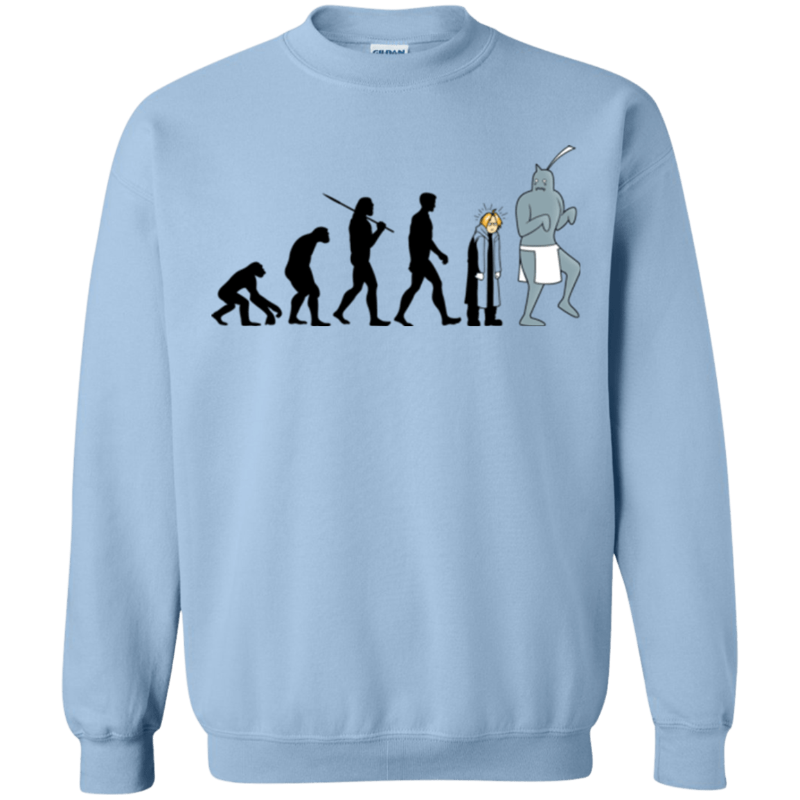 Sweatshirts Light Blue / Small Don't Call Me Shorty Crewneck Sweatshirt