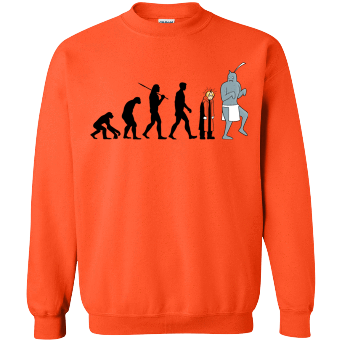 Sweatshirts Orange / Small Don't Call Me Shorty Crewneck Sweatshirt