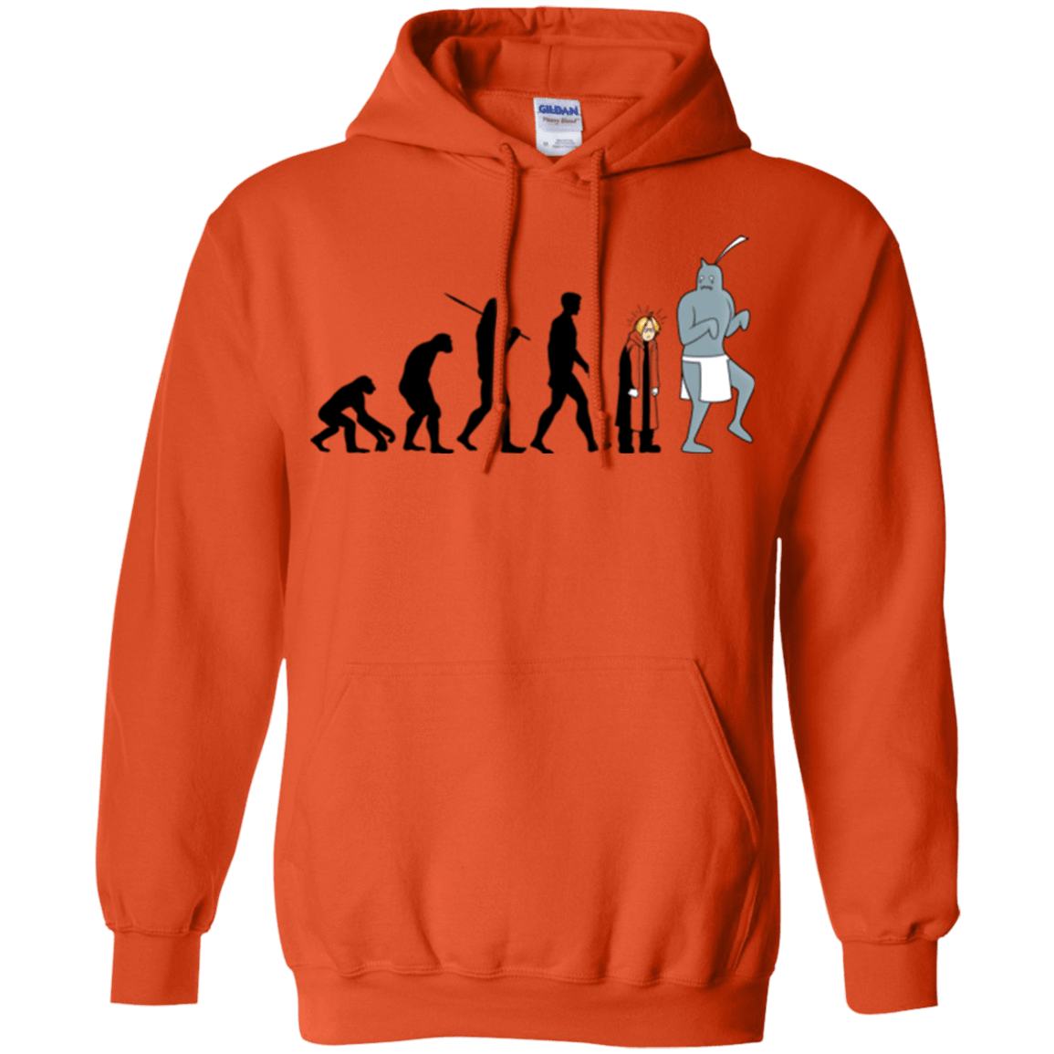Sweatshirts Orange / Small Don't Call Me Shorty Pullover Hoodie