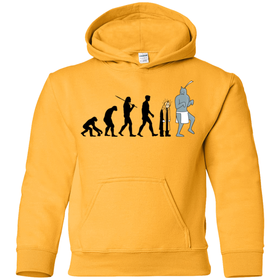 Sweatshirts Gold / YS Don't Call Me Shorty Youth Hoodie