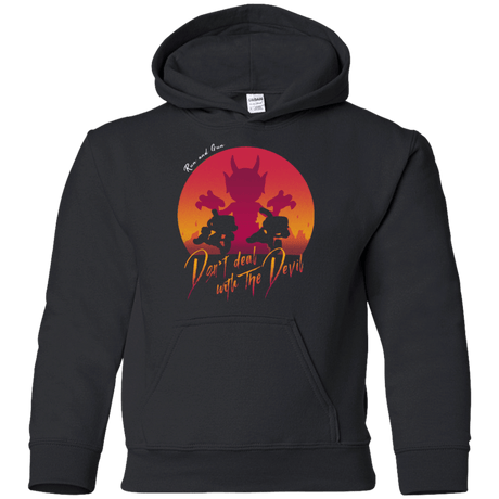 Sweatshirts Black / YS Don't deal with the Devil Youth Hoodie