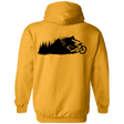 Sweatshirts Gold / S Don't Leave the Forest Back Print Pullover Hoodie