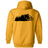 Sweatshirts Gold / S Don't Leave the Forest Back Print Pullover Hoodie