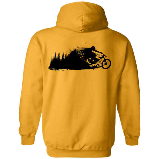 Sweatshirts Gold / S Don't Leave the Forest Back Print Pullover Hoodie