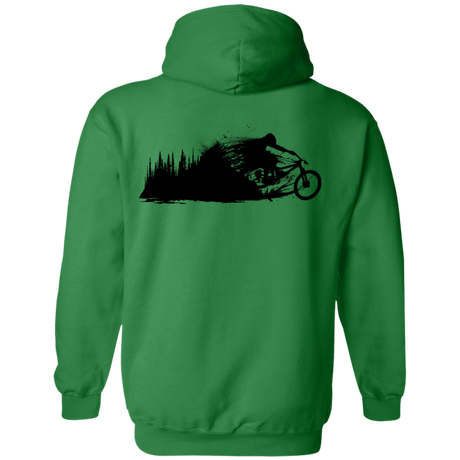 Sweatshirts Irish Green / S Don't Leave the Forest Back Print Pullover Hoodie