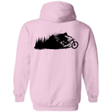 Sweatshirts Light Pink / S Don't Leave the Forest Back Print Pullover Hoodie