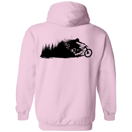 Sweatshirts Light Pink / S Don't Leave the Forest Back Print Pullover Hoodie