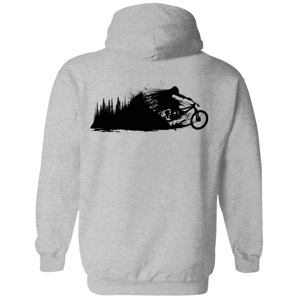 Sweatshirts Sport Grey / S Don't Leave the Forest Back Print Pullover Hoodie