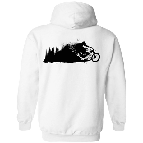 Sweatshirts White / S Don't Leave the Forest Back Print Pullover Hoodie