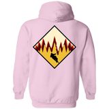 Sweatshirts Light Pink / S Don't Stop Riding Back Print Pullover Hoodie