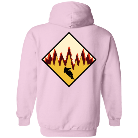 Sweatshirts Light Pink / S Don't Stop Riding Back Print Pullover Hoodie