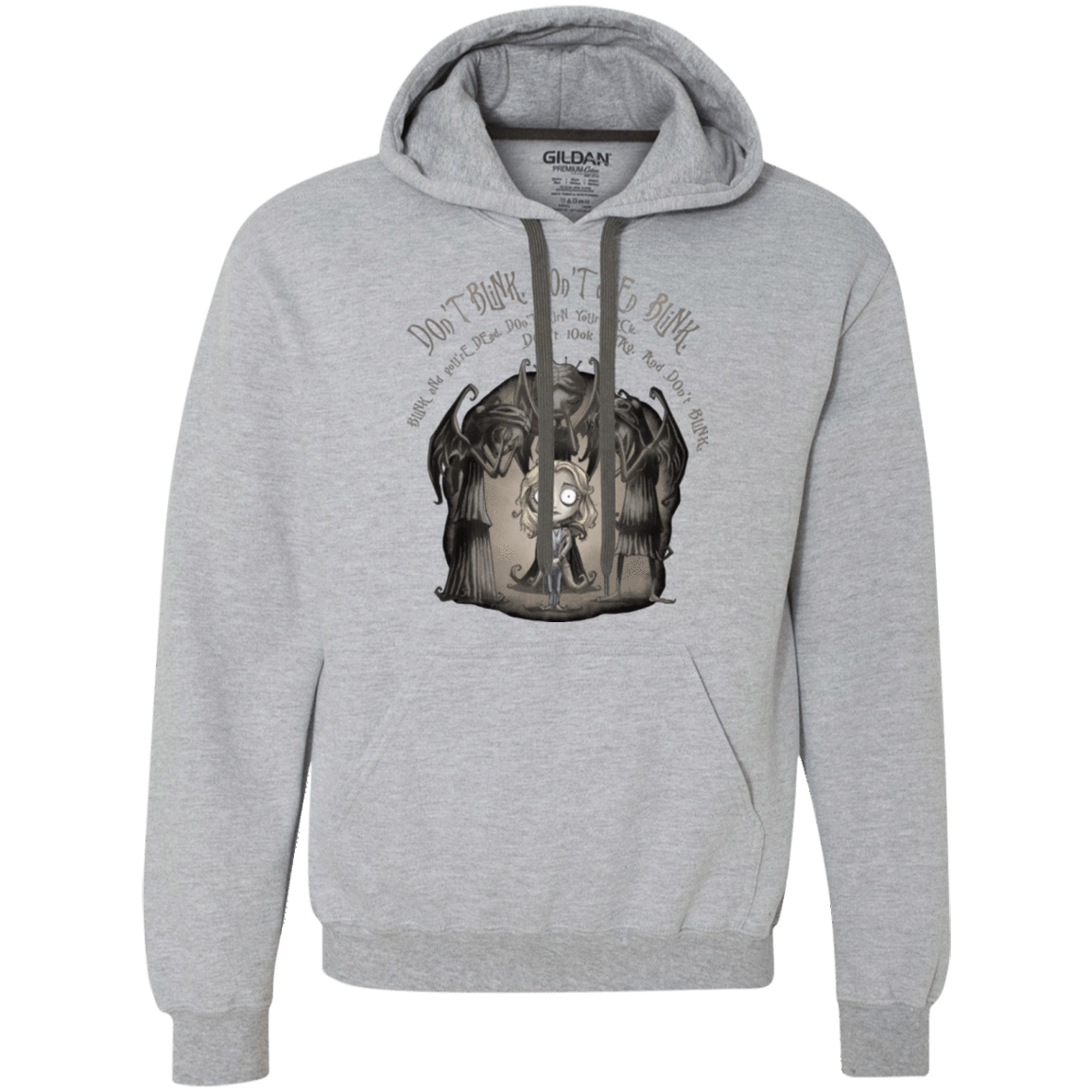 Sweatshirts Sport Grey / Small Dont Blink Premium Fleece Hoodie